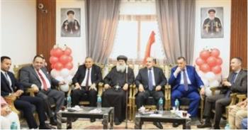   محافظ كفر الشيخ يشهد الاحتفالات بعيد القيامة المجيد بكنيسة مارمينا والبابا كيرلس