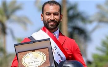  الفارس علي أسامة يحصد البرونزية في كأس مصر 2025