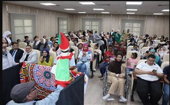   تواصل فعاليات مهرجان مسرح الجنوب التي تدخل البهجة على أطفال معهد الأورام بقنا