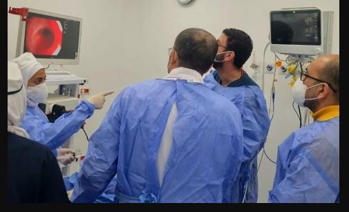 الهيئة الصحية تعلن تشغيل وحدة مناظير الشعب الهوائية بمستشفى الجهاز التنفسي بالسويس