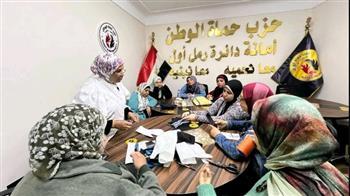 حماة الوطن ينظم ورشة عمل لتعليم ودعم المرأة وتمكينها اقتصادياً بتعليم أساسيات الخياطة