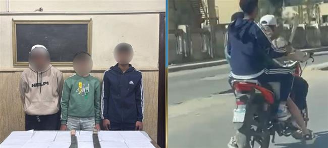ضبط 3 طلاب ظهروا في فيديو يحملون أسلحة بيضاء بالإسكندرية