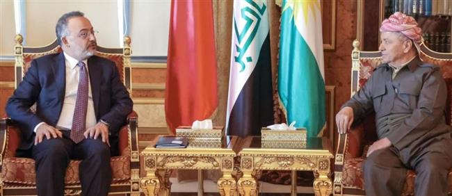 بارزاني يستقبل نائب وزير الخارجية التركي