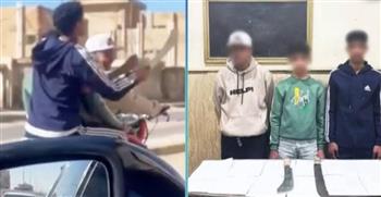   مديرية أمن الإسكندرية تكشف ملابسات فيديو "حمل اثنين على دراجة بخارية لسلاح ابيض "