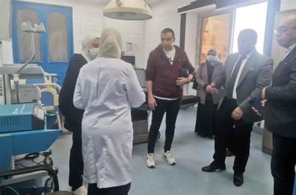 الصحة: فريق الحوكمة والمراجعة الداخلية يتفقد مستشفى الصدر والحميات ببورسعيد