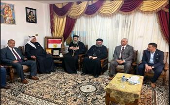 قيادات الجبهة الوطنية بشمال سيناء يهنئون الإخوة الأقباط بعيد القيامة المجيد