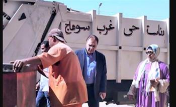   السايس يتابع أعمال النظافة ورفع كفاءة محيط الكنائس استعدادا لعيد القيامة المجيد