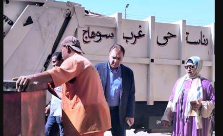 السايس يتابع أعمال النظافة ورفع كفاءة محيط الكنائس استعدادا لعيد القيامة المجيد
