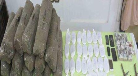 ضبط 8 عناصر اجرامية بحوزتهم مواد مخدرة بقيمة 20 مليون جنيه بعدة محافظات