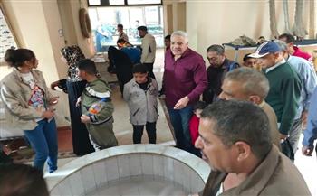   رئيس "الخدمات البيطرية" يتفقد حديقة الحيوان ببني سويف