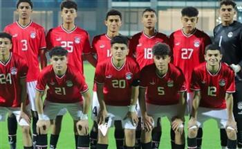 منتخب مصر تحت 17 عاماً بالأحمر أمام بوركينا فاسو بكأس أمم إفريقيا