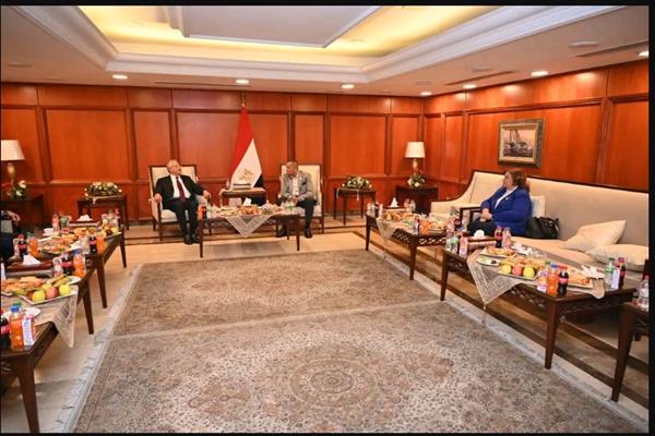محافظ جنوب سيناء يلتقي الجبالي والوفد المرافق بشرم الشيخ في طريقهم إلى أوزبكستان