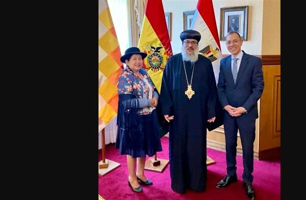 السفير المصري لدى بوليفيا يلتقى بوزيرة الخارجية البوليفية