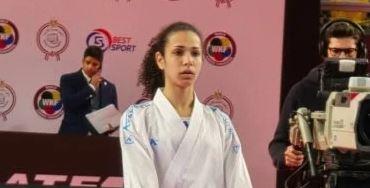 ريم سلامة تتوج ببرونزية الدوري العالمي للكاراتيه في القاهرة