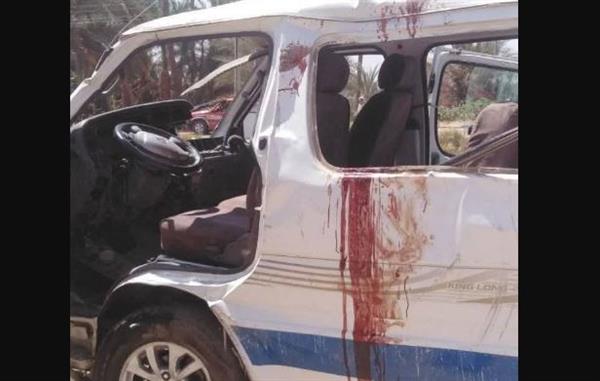 قنا .. مصرع شخص واصابة 7 آخرين في حادث سير بطريق مصر - أسوان