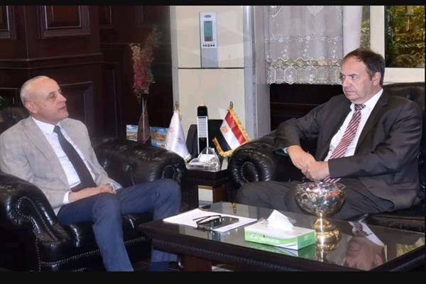محافظ الأقصر يستقبل السفير البلجيكي لبحث سبل التعاون المشترك