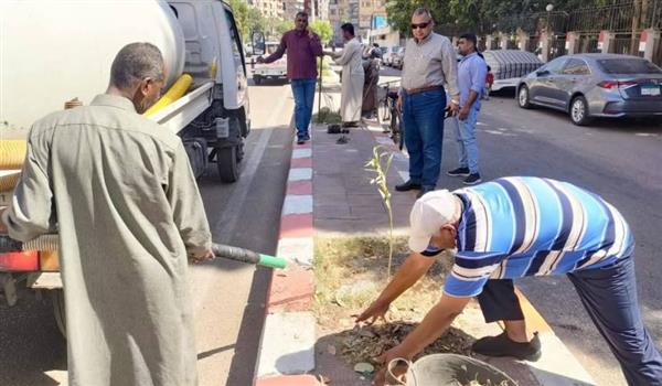 " حلمي " يتابع  أعمال القسم الزراعي على مستوى مدينة قنا
