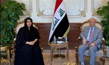   خلف يستقبل الكعبي بالقاهرة لبحث تحضيرات عقد القمة العربية المقبلة في بغداد