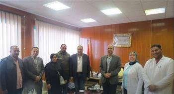 تقديم الدعم لمصابى عقار اللبان المنكوب".. زيارة مستقبل وطن لمستشفى الأوقاف