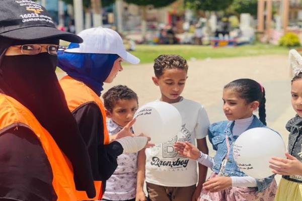 أنشطة مكثفة لصندوق مكافحة الإدمان داخل الحدائق العامة خلال أعياد الربيع وشم النسيم