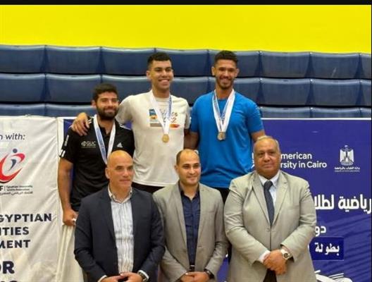 متولي يحصد ذهبيتي الأرجوميتر في بطولة الشهيد الرفاعي ممثلًا لجامعة قناة السويس