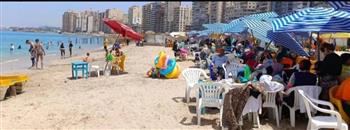   تعرف على حصيلة مخالفات  شواطئ الاسكندرية اليوم  بشم النسيم