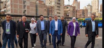 محافظ الإسكندرية يتفقد جراج تشغيل وصيانة أتوبيسات النقل العام بـ سيدي بشر