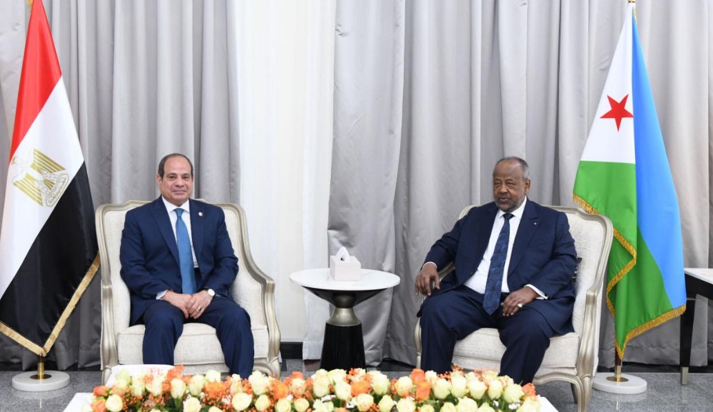 الرئيس السيسي يعلن إطلاق برنامج طموح ومشترك لتحقيق أمن الطاقة في جيبوتي