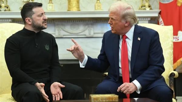 ترامب يهاجم زيلينسكي: شبه جزيرة القرم ليست محل تفاوض في محادثات السلام