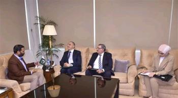   السفير المصري في اسلام أباد يلتقي وزير الصحة الباكستاني