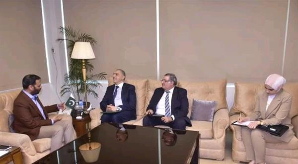 السفير المصري في اسلام أباد يلتقي وزير الصحة الباكستاني