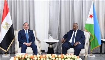   الرئيس السيسي يعلن إطلاق برنامج طموح ومشترك لتحقيق أمن الطاقة في جيبوتي