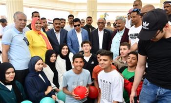   وزير الرياضة ومحافظا شمال سيناء ومطروح يوزعون جوائز المهرجان الرياضي الأول من أجل التنمية