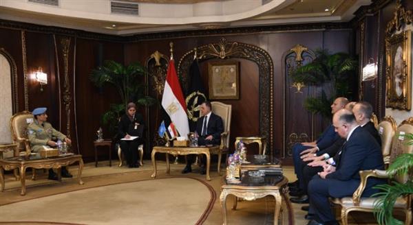 وزير الداخلية يستقبل المستشار الشرطي لمنظمة الأمم المتحدة