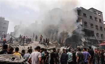   استشهاد 9 فلسطينيين في قصف للاحتلال على مدينة غزة