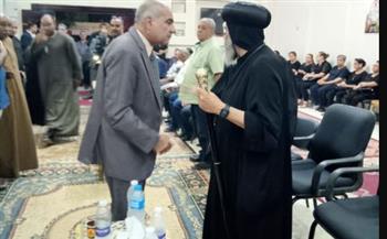   رئيس جامعة أسوان يشارك في حفل تأبين البابا فرانسيس 