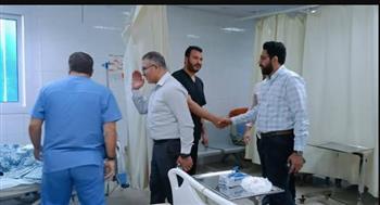 مدير "تأمين القليوبية" يتابع انتظام الخدمات الطبية بأقسام  مستشفى النيل بشبرا الخيمة