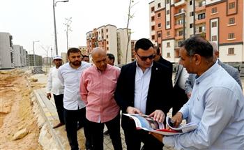   تفاصيل جولة آخر اليوم لـ وزير الإسكان في الحدائق .. صور