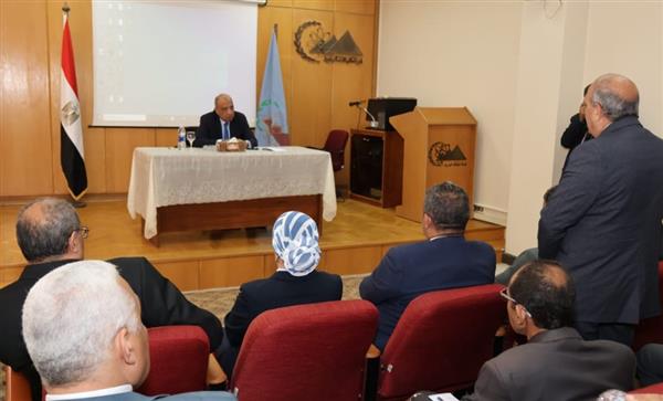 وزير الكهرباء يجتمع بقيادات الطاقة الذرية في محافظة الشرقية