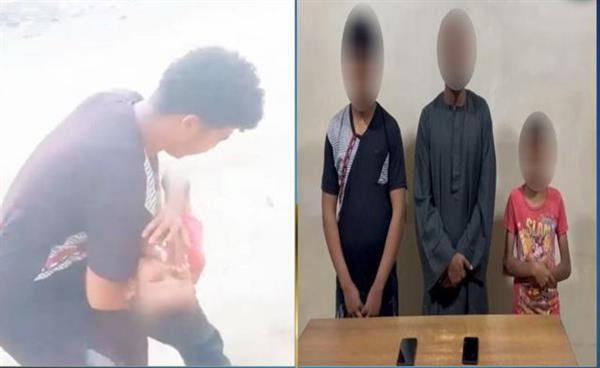 كشف ملابسات تداول مقطع فيديو لشخص يؤدي مشهد تمثيلي لخطف طفل بسوهاج