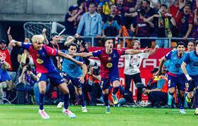 برشلونة يهزم ريال مدريد ويتوج بلقب كأس ملك إسبانيا للمرة 32 بتاريخه