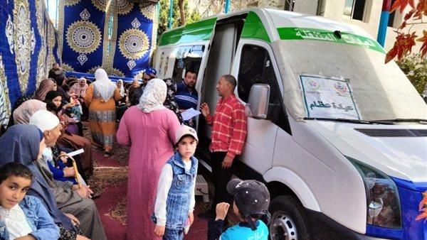 كفر الشيخ تطلق قافلة طبية مجانية لخدمة 1309 مواطنين