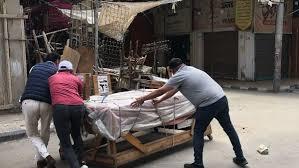 استمرار حملات إزالة الإشغالات والتعديات في حي الضواحي ببورسعيد