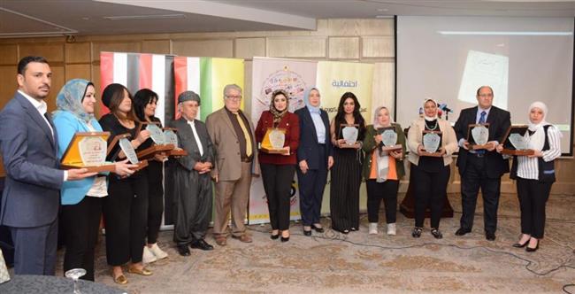 تكريم الصحفيين المصريين والعراقيين في احتفالية "الديمقراطي" بعيد الصحافة الكردية