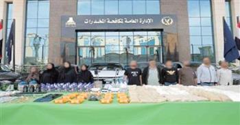   ضبط باقى عصابة جلب الحشيش الاصطناعى