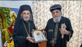   البابا تواضروس يلتقي قيادات كنيستي الروم والأرمن الأرثوذكس في رومانيا