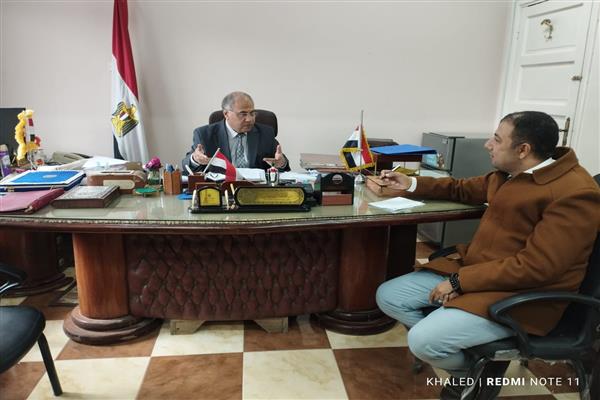وكيل التضامن ببنى سويف فى حوار لبوابة ( دار المعارف _ مجلة أكتوبر )