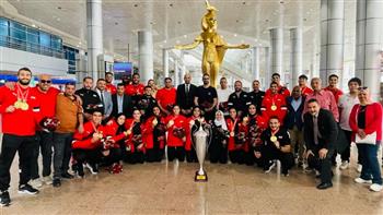   وزارة الرياضة تستقبل بعثة منتخب الجودو بعد التتويج ببطولة إفريقيا