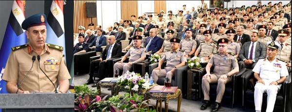 "صقر" يشهد مناقشة البحث الرئيسى لمركز الدراسات الاستراتيجية للقوات المسلحة