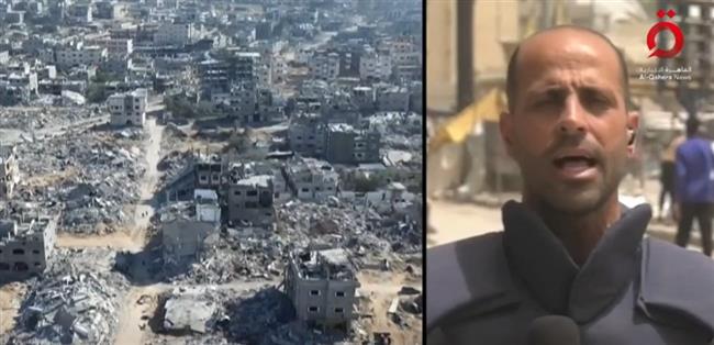 القاهرة الإخبارية: عاصفة رملية تعصف بـ غزة.. والغزاويون ما زالوا محاصرين بثلاثية الموت